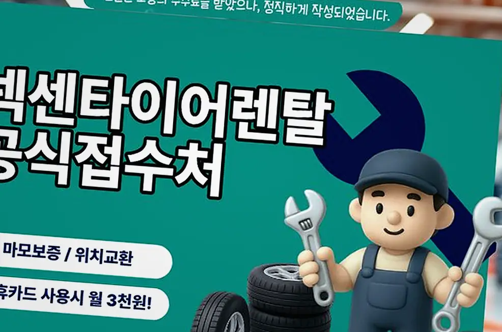강구면 이쿼녹스 EV 넥센타이어렌탈 차종별 정품 타이어 렌탈